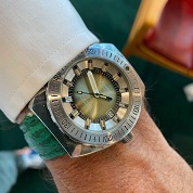 gigandet vintage jumbo diver sub 200 meters  gorgeous dial eta 1