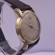 lecoultre vintage 1940s power reserve 10474 automatic bumper cal 481 gold plated 2