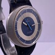 omega vintage dynamic blue and grey  orig strap and buckle 5